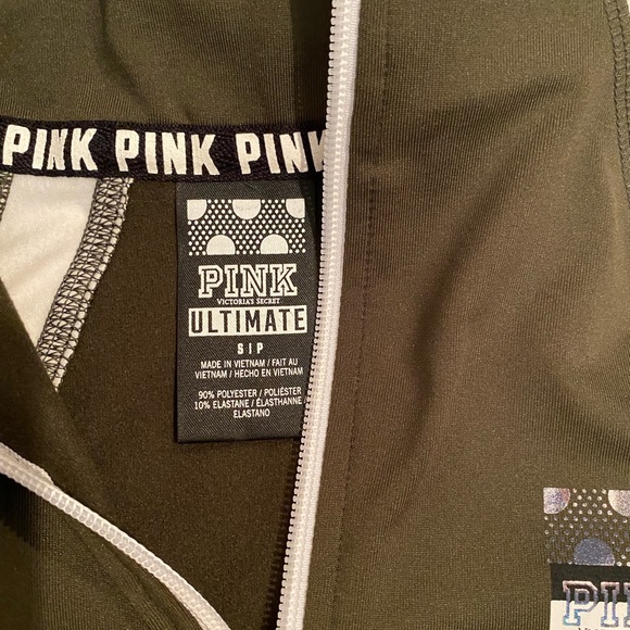 PINK half zip pullover - Picture 3 of 3